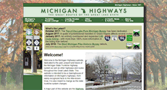 Desktop Screenshot of michiganhighways.org